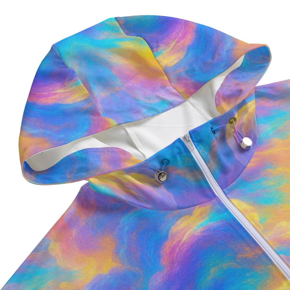 Unisex Pullover Jacket With Zipper Closure