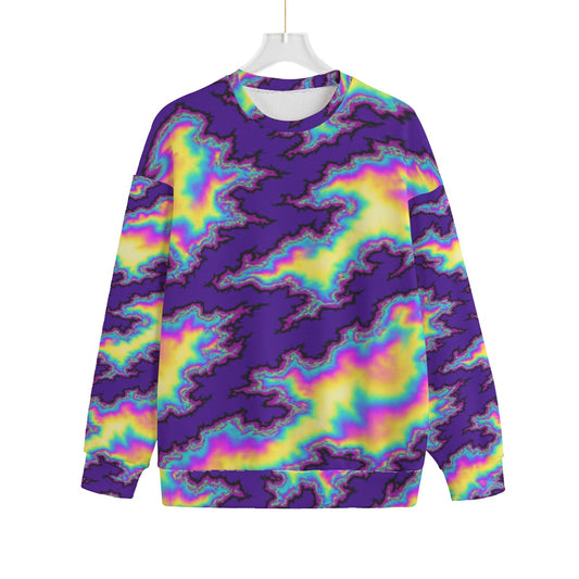 Unisex Knitted Fleece Sweater | Plus Size