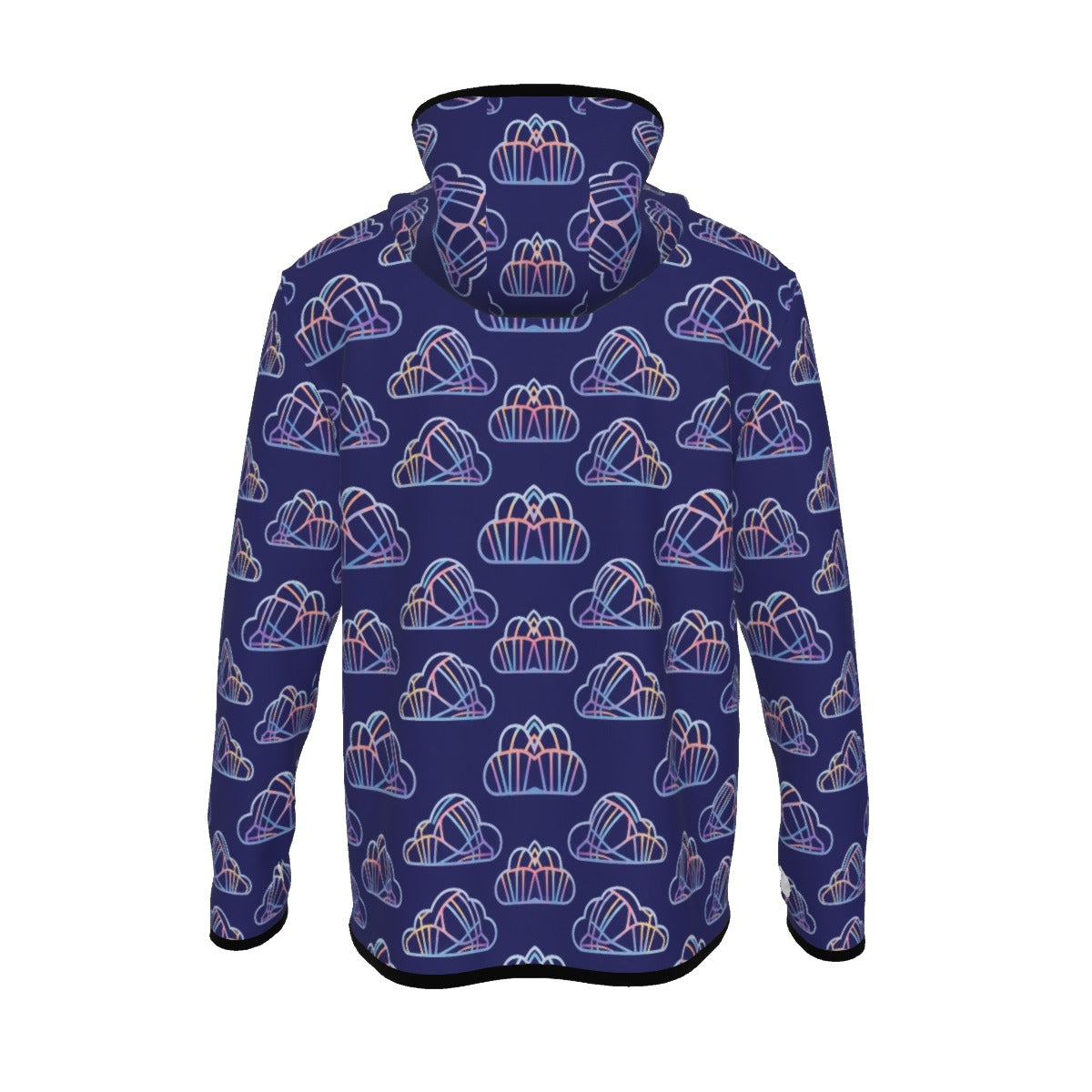 Men's Stylish Hoodie with Thumb Hole Design - view 2