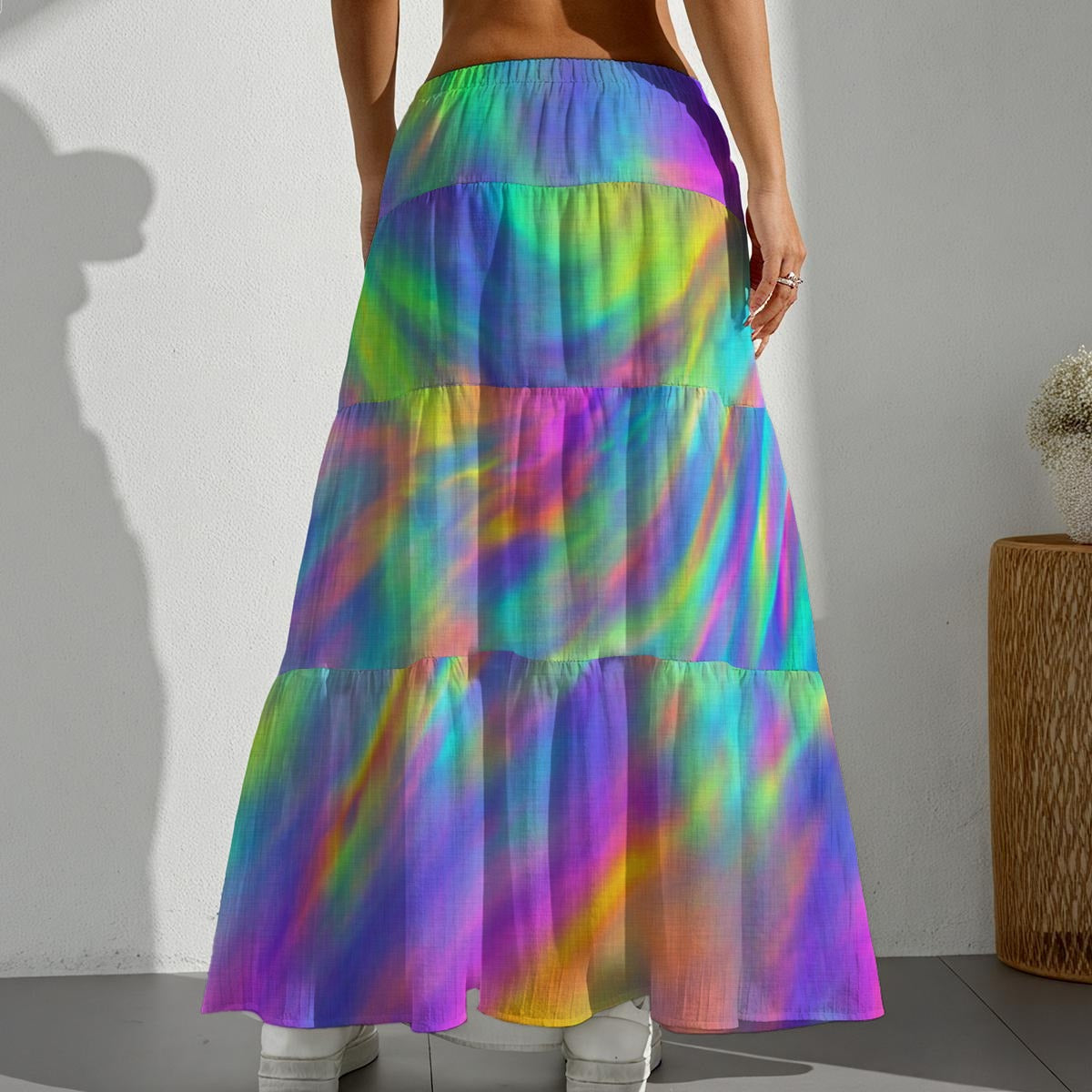 Women's Pleated Long Skirt