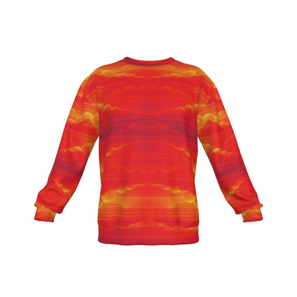 Men's Drop Shoulder Round Neck Long-Sleeved Sweatshirt