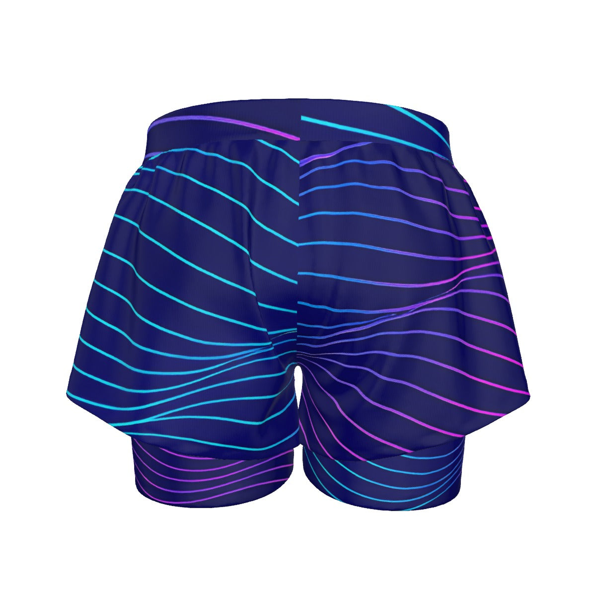 Unisex Sports Lined Shorts