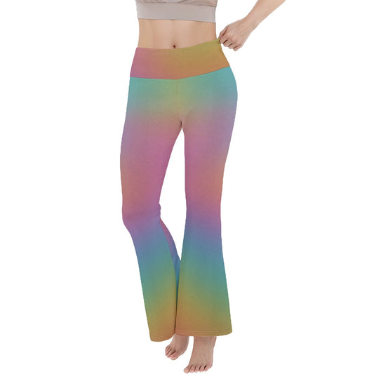 Women's Reversible High-Waisted Yoga Pants