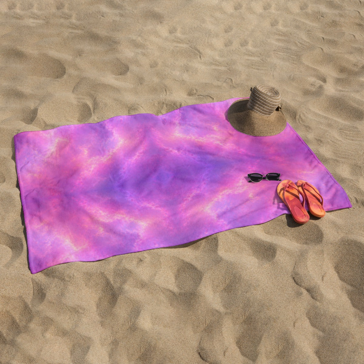 Adult Beach towel Vertical Style Printed in USA|320GSM