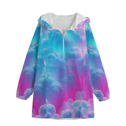 Unisex Windbreaker Long Jacket