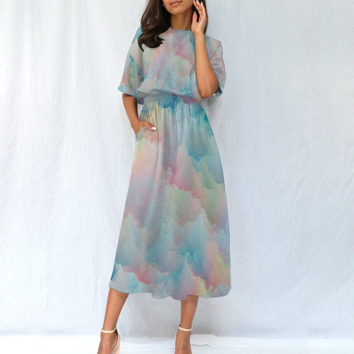 Women's Elastic Waist Dress