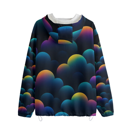 Unisex Pullover Jacket With Zipper Closure