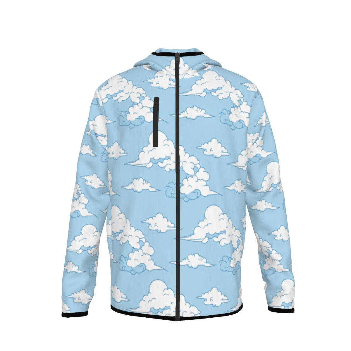 Men's Stylish Hoodie with Thumb Hole Design - view 1
