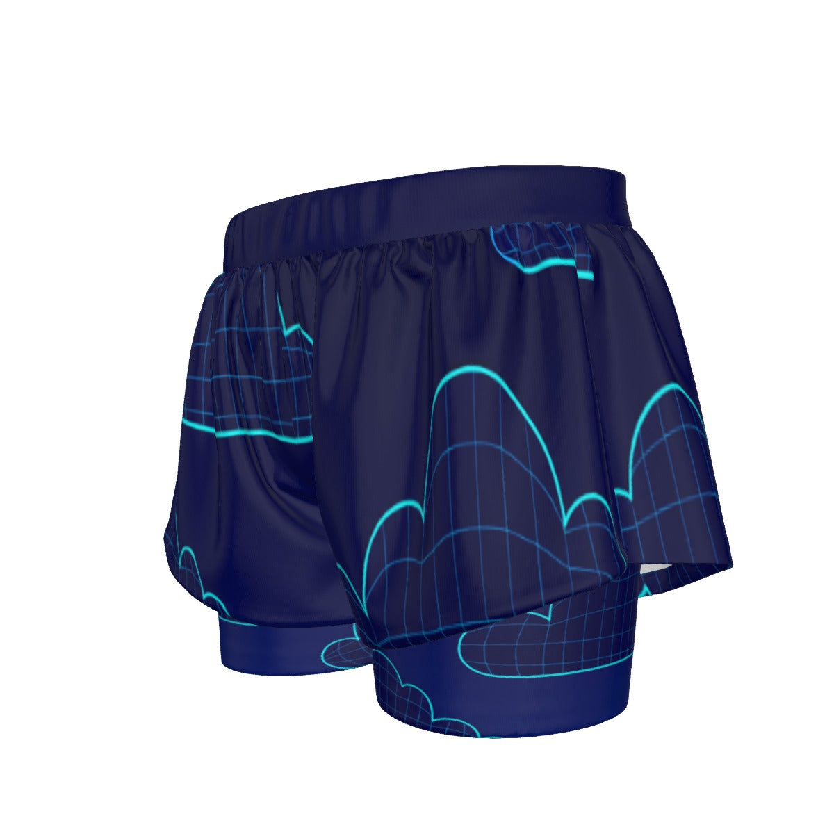 Unisex Sports Lined Shorts