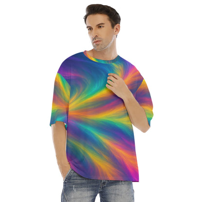 Men's Drop Shoulder T-shirt With Short Sleeve