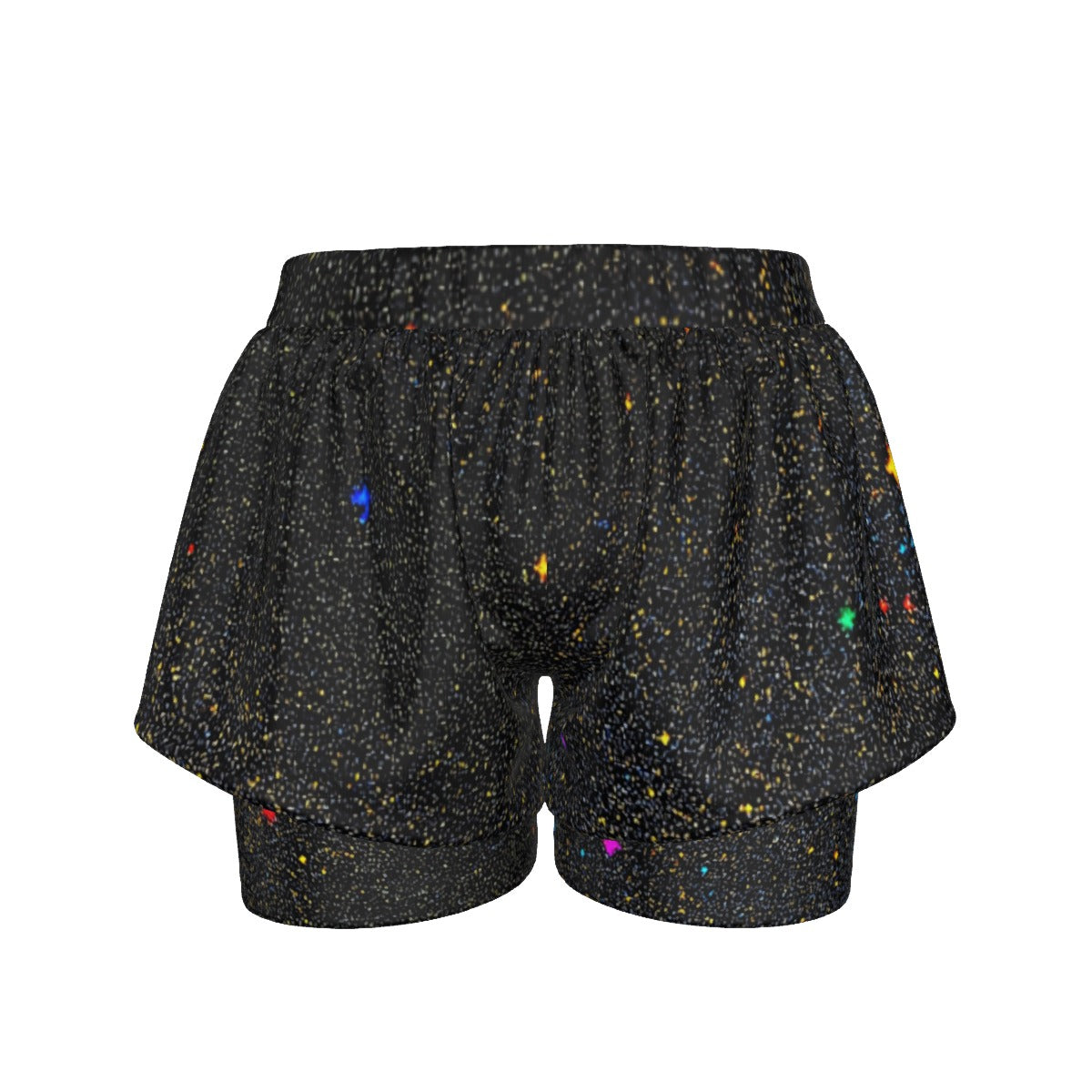 Unisex Sports Lined Shorts