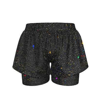 Unisex Sports Lined Shorts