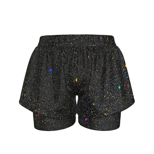 Unisex Sports Lined Shorts