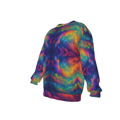 Men's Drop Shoulder Round Neck Long-Sleeved Sweatshirt