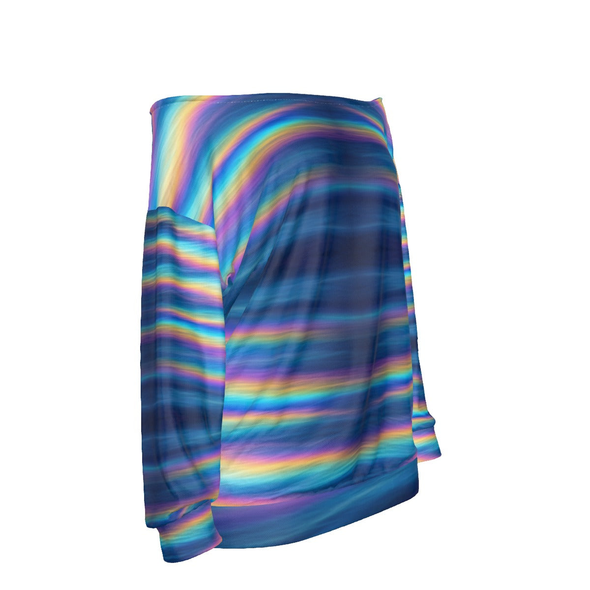 Women's Off-Shoulder Sweatshirt