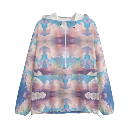 Unisex Pullover Jacket With Zipper Closure