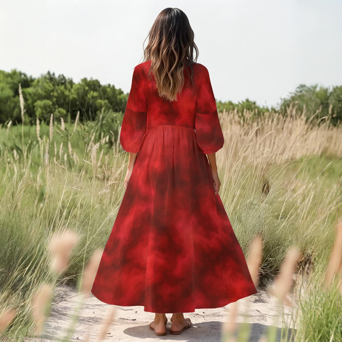 Women's Long Sleeve Dress