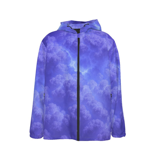 Men's Hooded Zipper Windproof Jacket