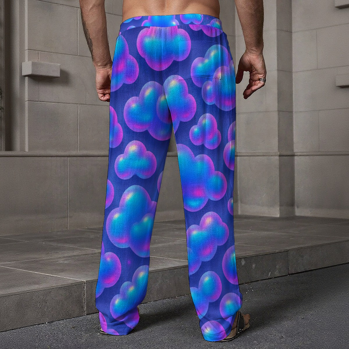 Men's Loose Casual Pants With Pocket