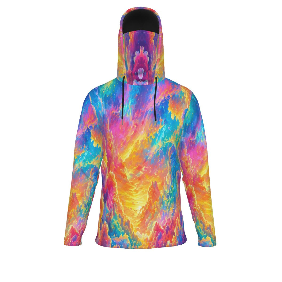 Men's Pullover Hoodie With Mask - view 1