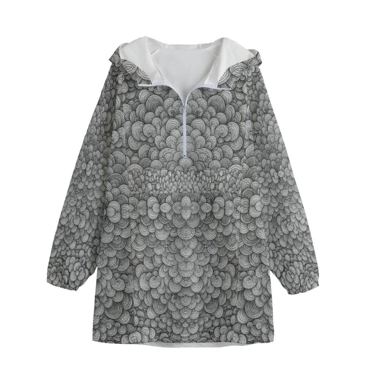 Unisex Windbreaker Long Jacket