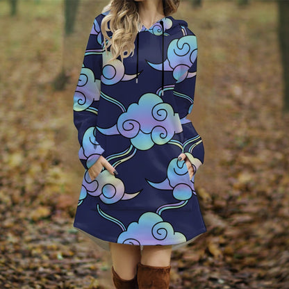 Women's Longline Hoodie Dress