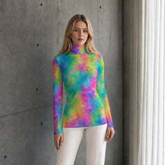 Women’s High-Neck Long-Sleeve Top - view 1