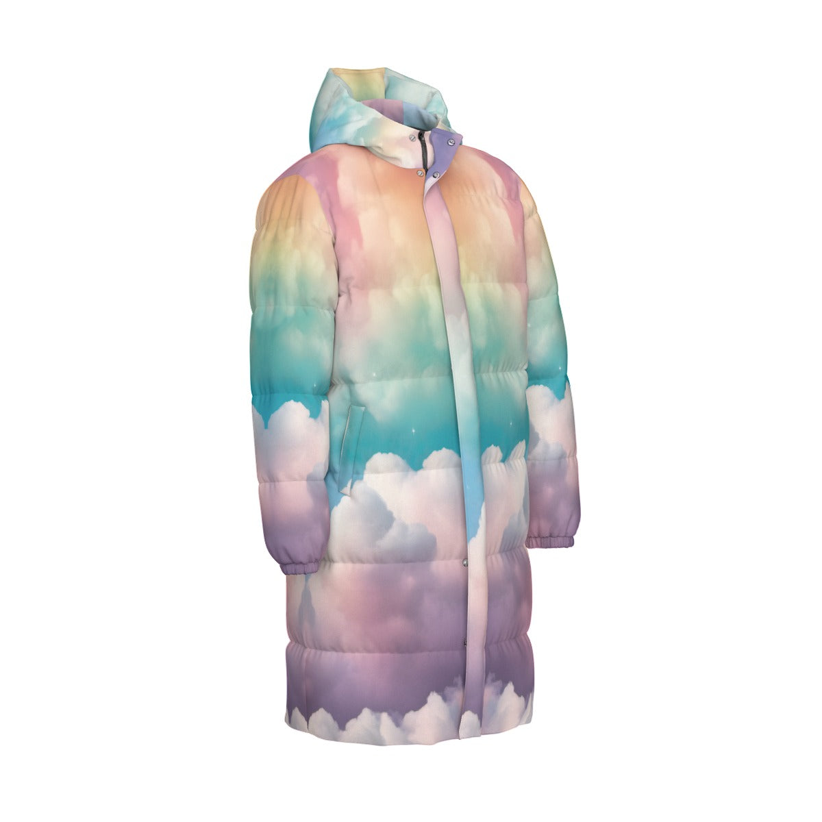 Unisex Long Down Jacket