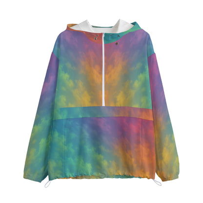 Unisex Pullover Jacket With Zipper Closure