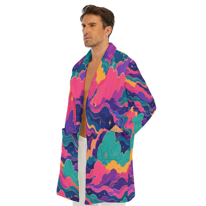 Men's Borg Fleece Robe by O’Nimbus – view 3