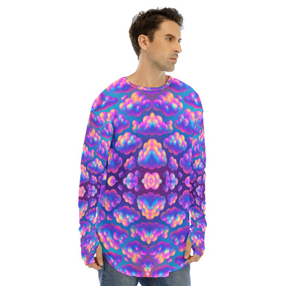 Men's Fingerless Long Sleeve T-shirt