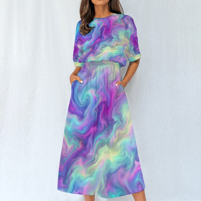 Women's Elastic Waist Dress