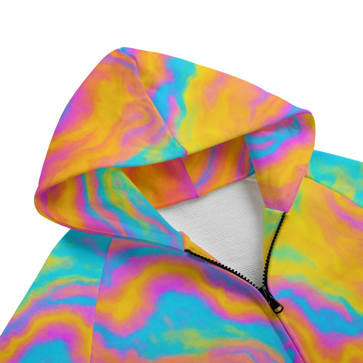 Unisex Kid's Zip Up Raglan Sleeve Hoodie | 310GSM Cotton