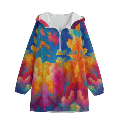 Unisex Windbreaker Long Jacket