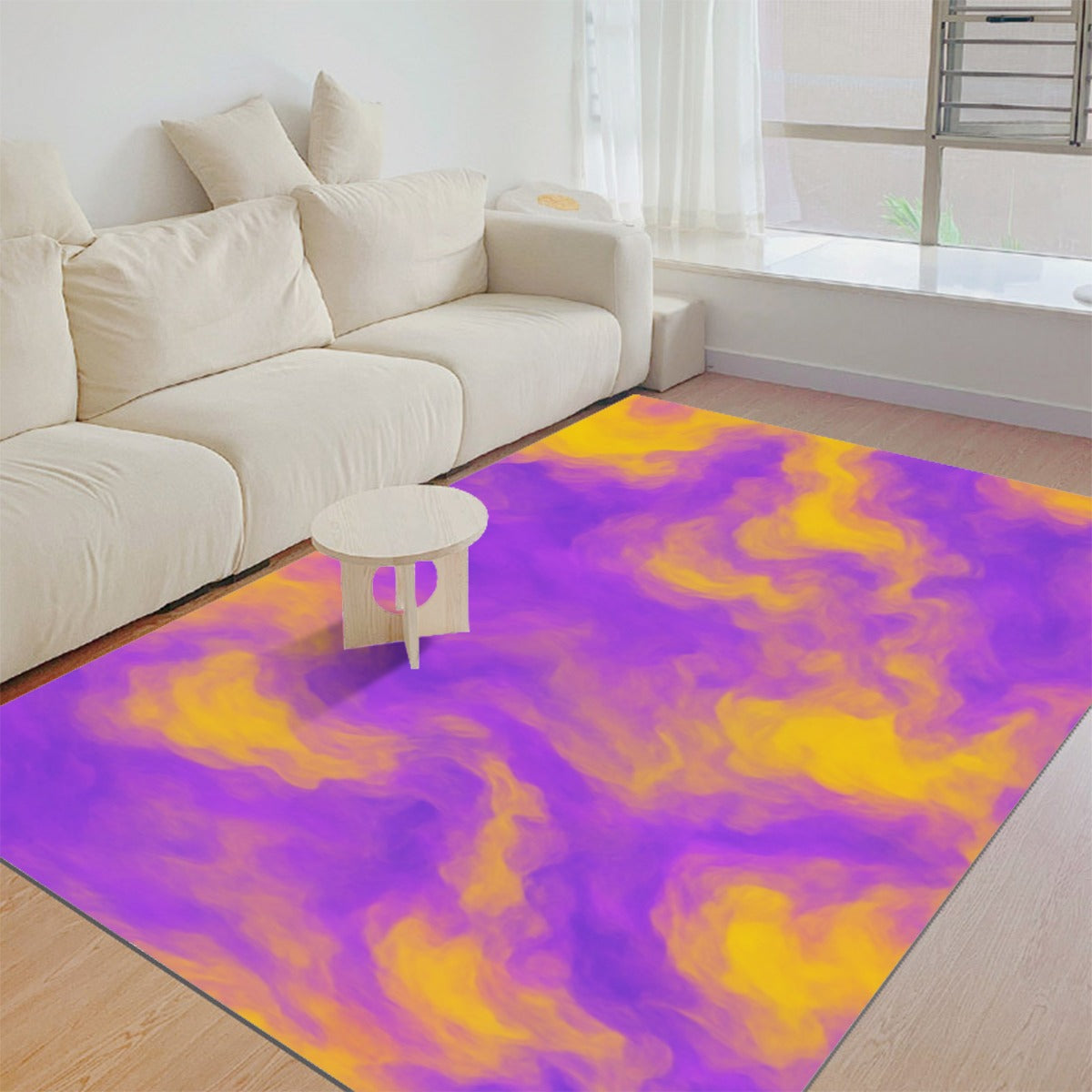 Unisex Foldable Rectangular Thickened Floor Mat