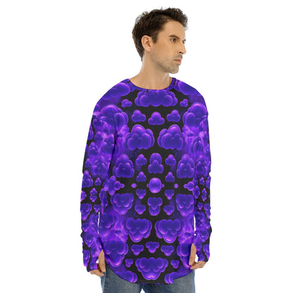 Men's Fingerless Long Sleeve T-shirt