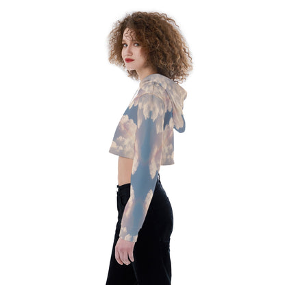 Women's Crop Top Hoodie