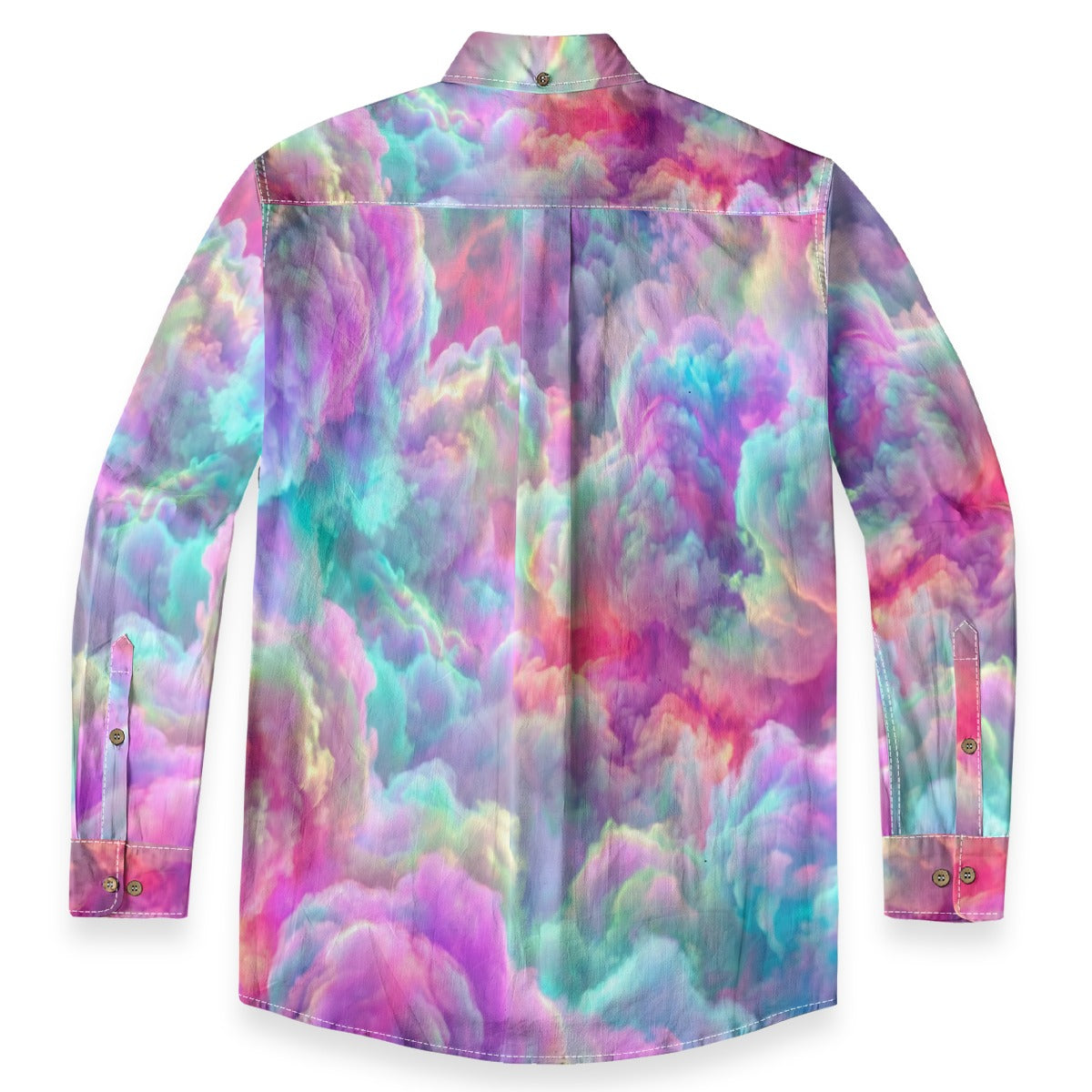 Men's Casual Lapel Long Sleeve Shirt|125GSM Cotton