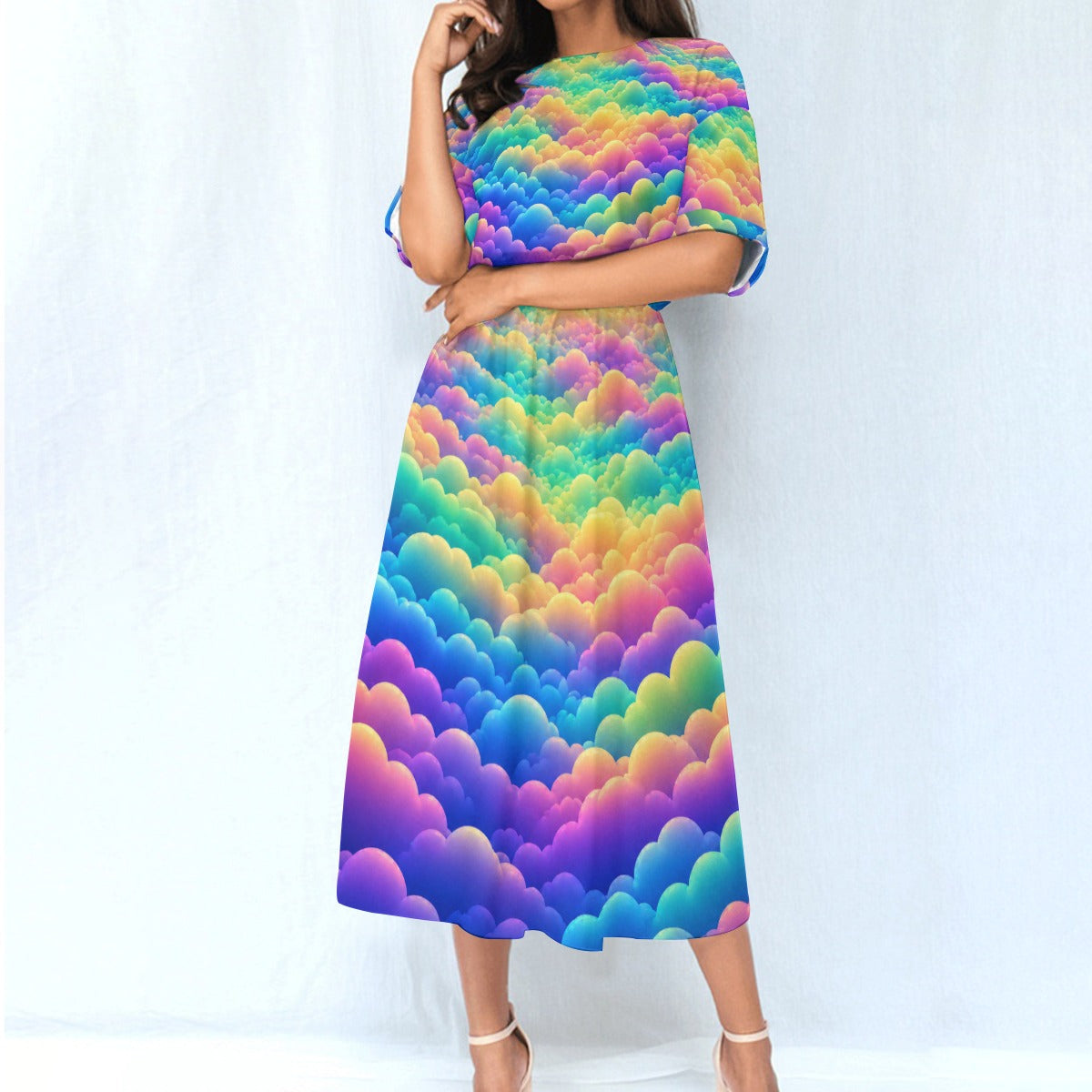 Women's Elastic Waist Dress