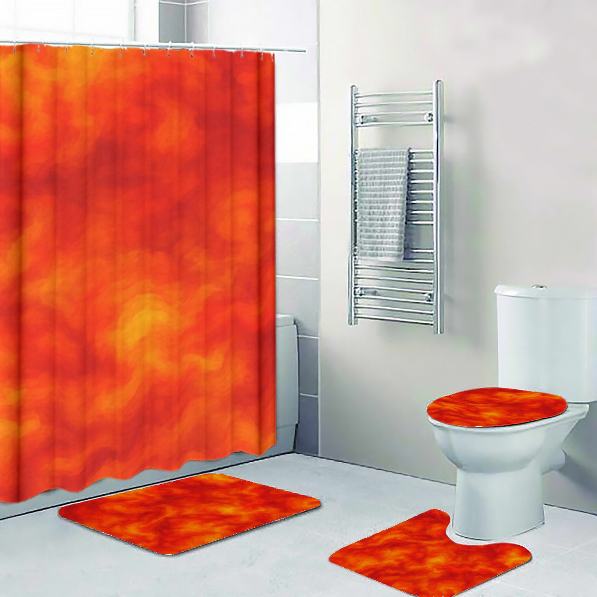 Unisex Four-piece Bathroom