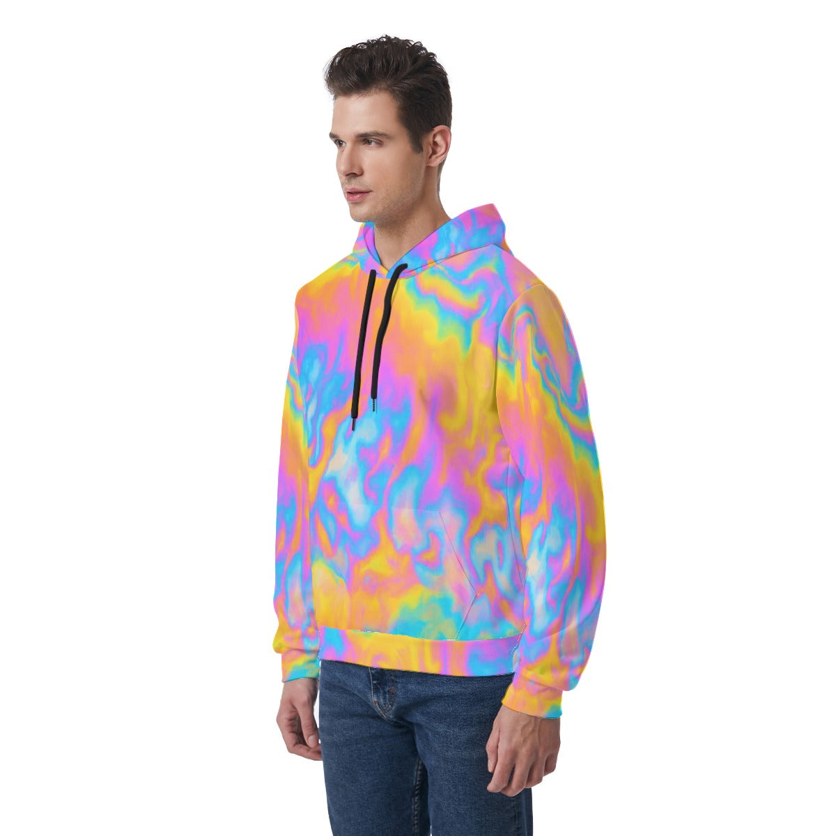 Men's Thicken Pullover Hoodie With Inner Hood