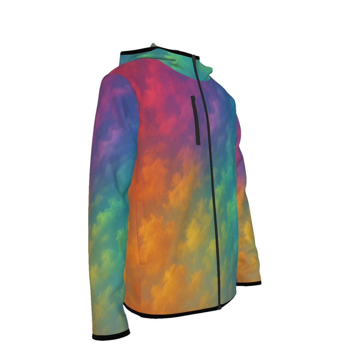 Men's Stylish Hoodie with Thumb Hole Design - view 4