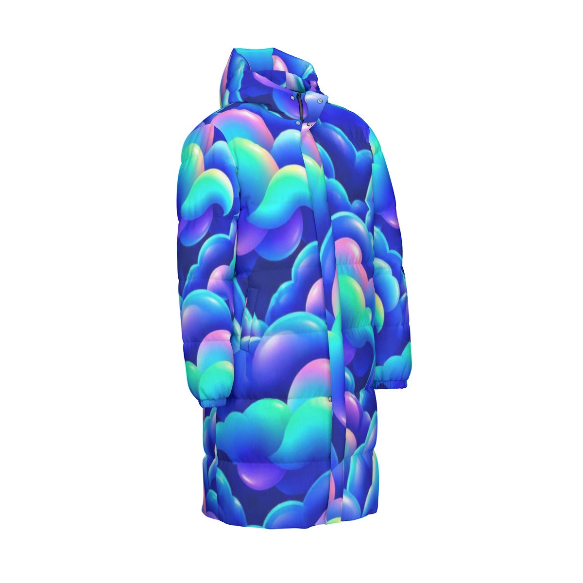 Unisex Long Down Jacket
