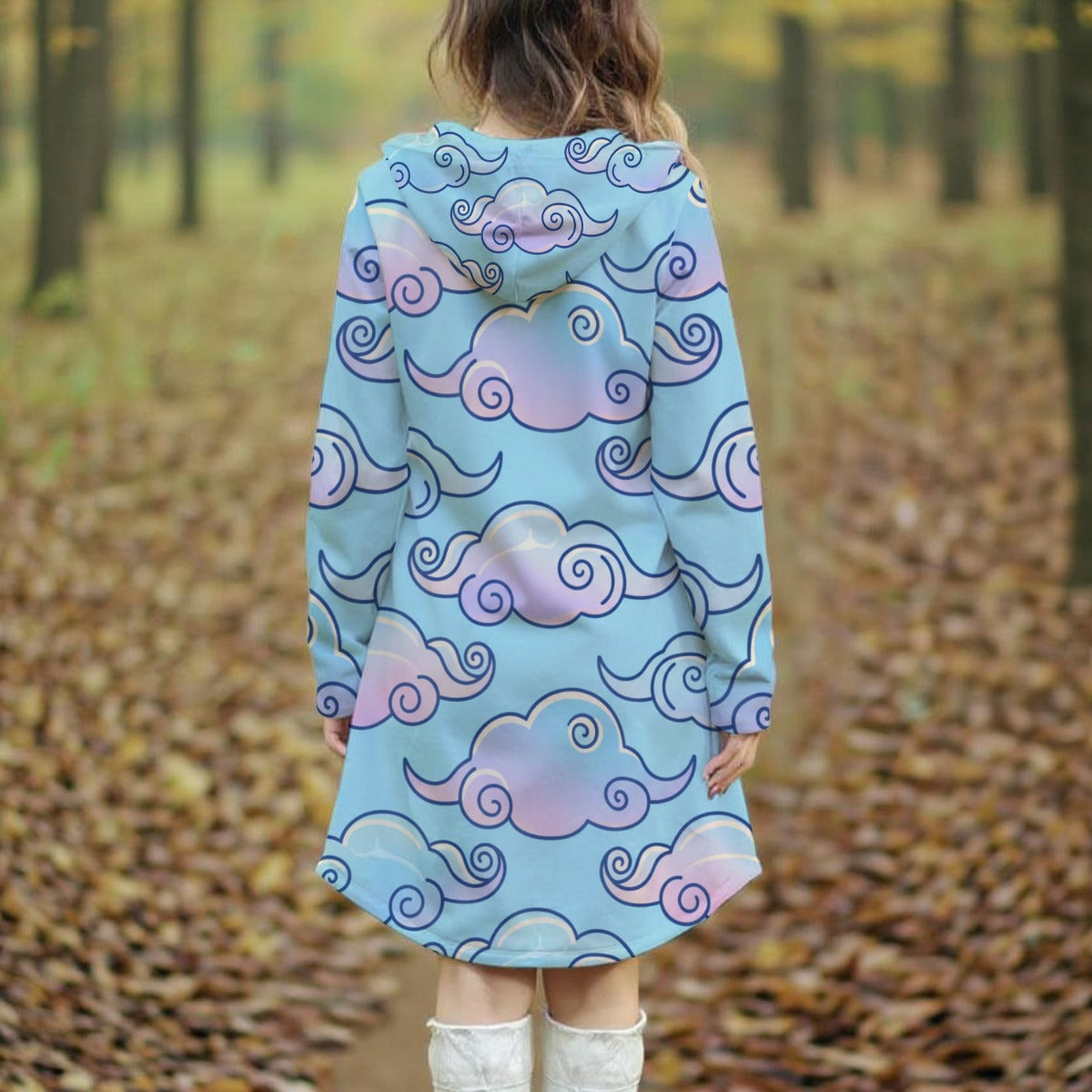 Women's Longline Hoodie Dress