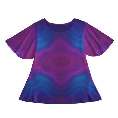 Women's Round Neck T-shirt With Short Sleeve