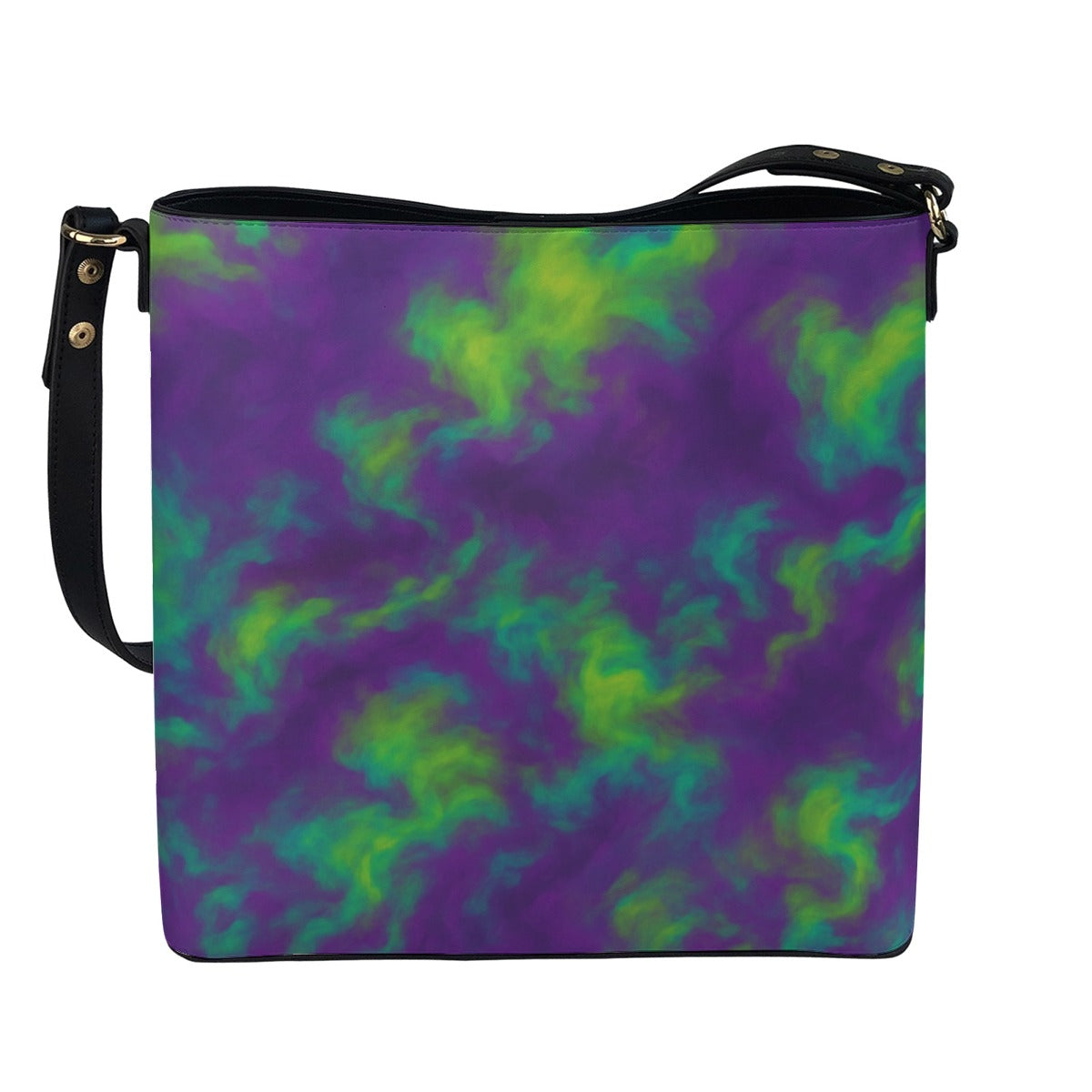 Unisex Minimalist Square Crossbody Bucket Bag