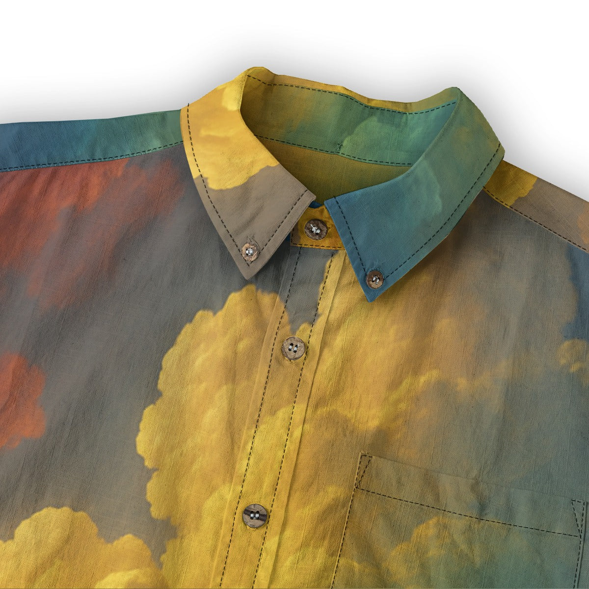 Men's Casual Lapel Long Sleeve Shirt|125GSM Cotton