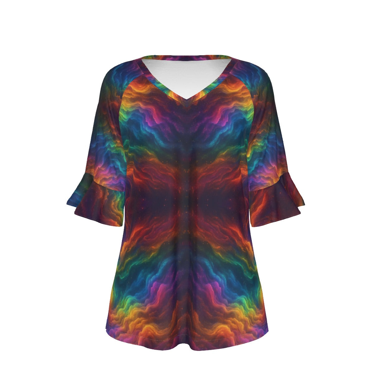 Women's T-shirt With Bell Sleeve