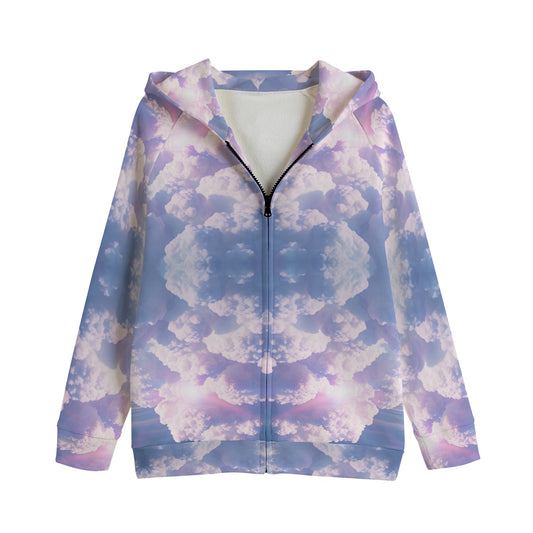 Unisex Kid's Zip Up Raglan Sleeve Hoodie | 310GSM Cotton