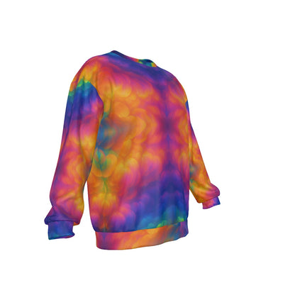 Men's Drop Shoulder Round Neck Long-Sleeved Sweatshirt